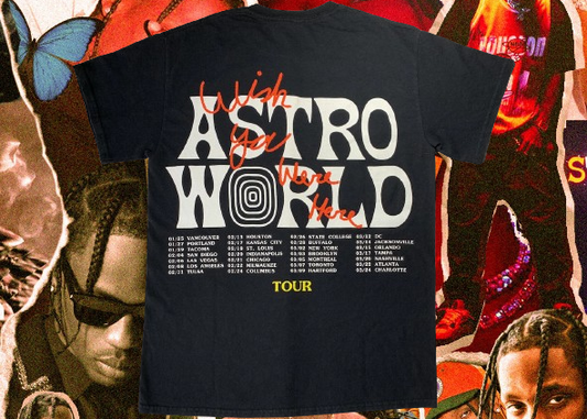"ASTROWORLD" Travis Scott Astroworld Shirt
